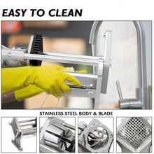 Load image into Gallery viewer, Potato French Fry Fruit Vegetable Slicer with 4 Blades