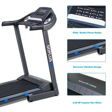 Load image into Gallery viewer, 2.25HP Folding Treadmill Electric Motorized Power Running Fitness Machine