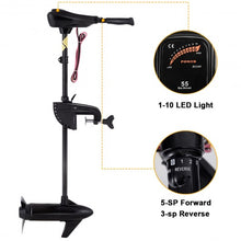 Load image into Gallery viewer, New 55lbs Freshwater Transom Mounted Trolling Motor 36" Shaft
