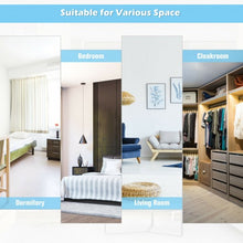 Load image into Gallery viewer, Full Length Metal Door Mirror with Adjustable Hook-White