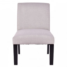 Load image into Gallery viewer, Modern Upholstered Armless Slipper Chair-Beige