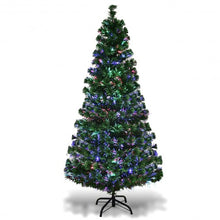 Load image into Gallery viewer, 3' / 4' / 5' / 6' Fiber Optic Artificial PVC Christmas Tree-5'