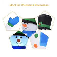 Load image into Gallery viewer, 4 ft Airblown Inflatable Christmas Snowman Decoration
