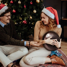 Load image into Gallery viewer, Steel Tongue Handpan Drum 13 Notes 12�-Coffee