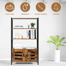 Load image into Gallery viewer, Industrial Storage Shelf w/2 Shutter Doors