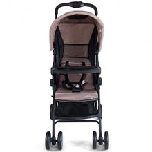 Load image into Gallery viewer, 5-Point Safety System Foldable Lightweight Baby Stroller-Coffee