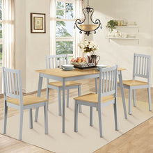 Load image into Gallery viewer, 5 Piece Mid Century Modern Dining Table Set