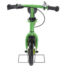 Load image into Gallery viewer, 12" Three Colors Kids Bike Bicycle with Brakes and Bell-Green