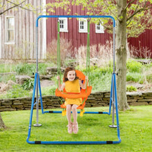 Load image into Gallery viewer, Expandable Gymnastics Training Bar Adjustable Junior Horizontal Kip Bar-Blue