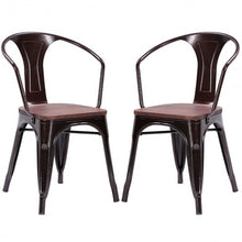 Load image into Gallery viewer, Set of 2 Tolix Style Armchair-Copper