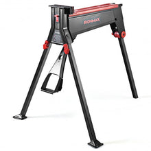 Load image into Gallery viewer, 660LBS Portable Clamping Sawhorse Work Bench