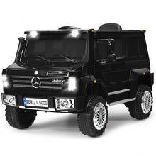 Load image into Gallery viewer, 12V Off Road Mercedes-Benz Unimog Ride On Car-Black