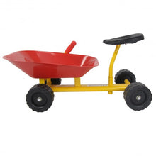 Load image into Gallery viewer, 8" Heavy Duty Kids Ride-on Sand Dumper w/ 4 Wheels-Red