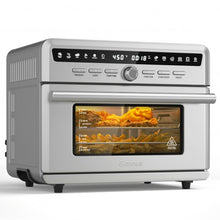 Load image into Gallery viewer, 26.4 Qt 1800W 10-in-1 Air Fryer Toaster Oven with Recipe
