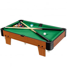 Load image into Gallery viewer, 24” Mini Tabletop Pool Table Set Indoor Billiards Table with Accessories