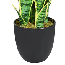 Load image into Gallery viewer, 35.5" Indoor-Outdoor Decoration Fake Artificial Snake Plant