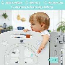 Load image into Gallery viewer, 14-Panel Foldable Baby Activity Centre Playpen
