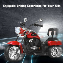 Load image into Gallery viewer, 6V 3 Wheel Kids Motorcycle-Red