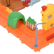 Load image into Gallery viewer, 60 pcs Railway Train Building Blocks with Light & Music