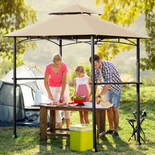 Load image into Gallery viewer, 8�x 5�Outdoor Patio Barbecue Grill Gazebo
