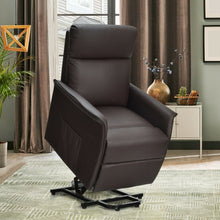 Load image into Gallery viewer, Electric Power Lift Recliner Chair with Remote Control-Coffee