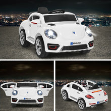 Load image into Gallery viewer, Kids Electric Ride On Car Battery Powered -White