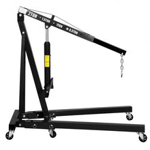 Load image into Gallery viewer, 2 TON Engine Motor Hoist Shop Crane Lift-Black