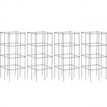 Load image into Gallery viewer, 16" x 16" x 39" 4 Pack Garden Plant Trellis