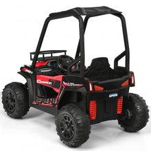 Load image into Gallery viewer, 12V Kids RC Electric Ride On Off-Road UTV Truck with MP3 and Light-Red