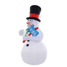 Load image into Gallery viewer, 7 ft Airblown Inflatable Christmas Snowman Gemmy Lighted Decoration