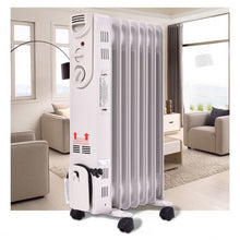 Load image into Gallery viewer, 1500 W Electric Oil Filled Radiator Space Heater