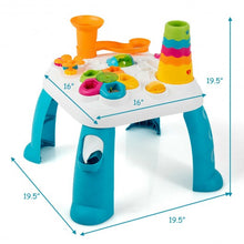 Load image into Gallery viewer, 2 in 1 Early Education Toy Toddler Learning Table-Blue