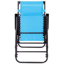 Load image into Gallery viewer, Zero Gravity Folding Rocking Chair Rocker Porch-Navy