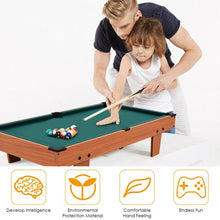 Load image into Gallery viewer, 36" Indoor Mini Table Top Pool Table