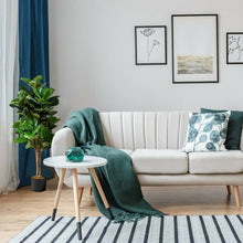 Load image into Gallery viewer, 4ft Artificial Fiddle Leaf Fig Tree Decorative Planter