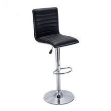 Load image into Gallery viewer, Set of 2 Swivel Bar Stool Modern Adjustable Height Hydraulic Diner Chair 4 color-orange