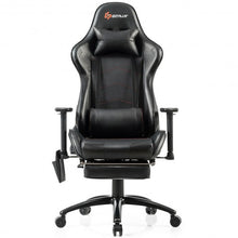 Load image into Gallery viewer, Ergonomic High Back PU Leather Massage Gaming Chair-Black