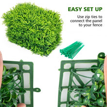 Load image into Gallery viewer, 12 Pcs 16x24inch Artificial Eucalyptus Hedge Plant Privacy Fence Panels