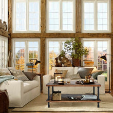 Load image into Gallery viewer, Industrial Rustic Accent Coffee Table