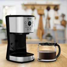 Load image into Gallery viewer, 12-cup LCD Display Programmable Coffee Maker Brew Machine