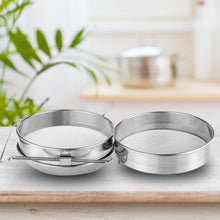 Load image into Gallery viewer, Stainless Steel Beekeeping Double Honey Sieve Strainer Filter Equipment