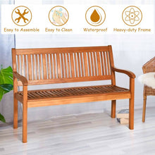 Load image into Gallery viewer, Two Person Outdoor Garden Bench