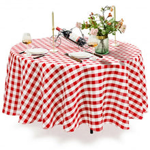 Load image into Gallery viewer, 2 Pcs Stain Resistant and Wrinkle Resistant Table Cloth-Red