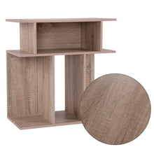 Load image into Gallery viewer, Modern Coffee End Side Table with Storage Shelf