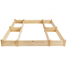 Load image into Gallery viewer, U-Shaped Wooden Garden Raised Bed for Backyard and Patio
