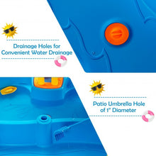 Load image into Gallery viewer, Kids Sand and Water Table for Toddlers with Umbrella & 18 Pcs Accessory Set