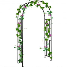 Load image into Gallery viewer, 7.2Ft Garden Decoration Climbing Plants Arch Steel Arbor
