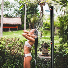 Load image into Gallery viewer, 7.2 FT Solar Heated Hot/Cold Shower Spa w/ Base-5.5 Gallon