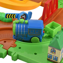 Load image into Gallery viewer, 79 pcs Railway Train Building Blocks with Light & Music