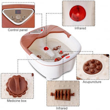 Load image into Gallery viewer, LCD Display Temperature Control Foot Spa Bath Massager-Brown